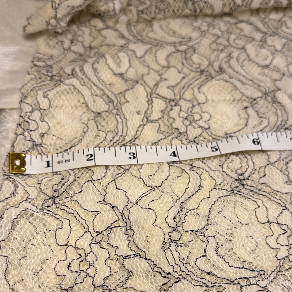 LOFT Cream Lace Blouse - Picture 14 of 16